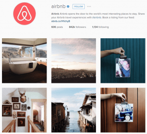 Airbnb Instagram