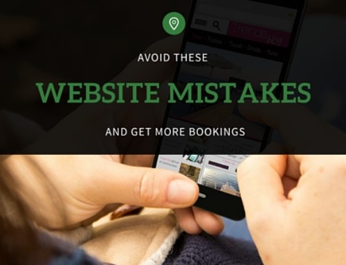 Avoid these website mistakes and get more bookings